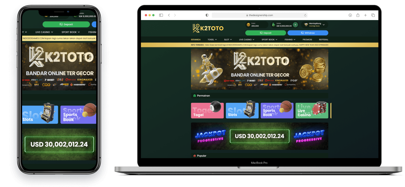 Tampilan Emerald Aqua showcase